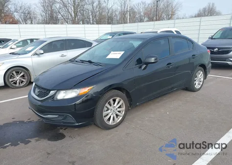 2013 Honda Civic Ex from USA, damaged, VIN 19XFB2F82DE255193
